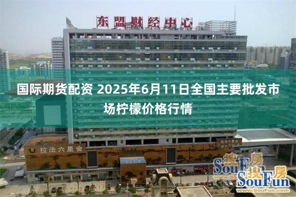 国际期货配资 2025年6月11日全国主要批发市场柠檬价格行情